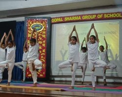 International Yoga day celebration year 24-25